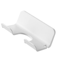 1Blow Dryer Rack Muurhouder Wit Rustvrij En Elegant Ontwerp