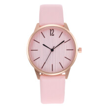 Stijlvol Vrouwen Quartz Met Ademend PU Band