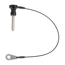1Roestvrijstalen Ball Lock Pin Met Veerpen En Drukknop Voor Veiligheid