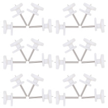 50St Multifunctionele Witte Fotohaakjes Voor Wanddecoratie