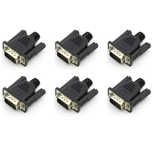 6X VGA Virtual Display Adapter Hane Dummy Plug EDID Headless  Emulator LåSplatta