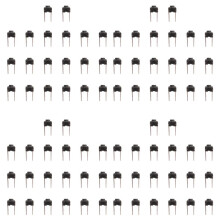 80 Pcs 6x6x5mm Momentary Tactile Tact Push Button 2 Pin DIP Through Hole