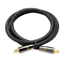1Optische Digitale Audio Kabel Met Mesh Bescherming Voor Speaker