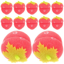 12St Aardbei Schuim Krullers Set Voor Luchtige Zachte Krullen