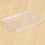 5x Vertical Hard Plastic Badge Holder Double Card ID Multi Transparent 10x6cm 2