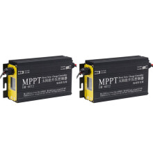 2X BM6072 600W MPPT Boost Controlador de Carga Solar para Sistema de Bateria 24V 36V 48V 60V 72V Painel Solar 12-50V Tensão de Entrada