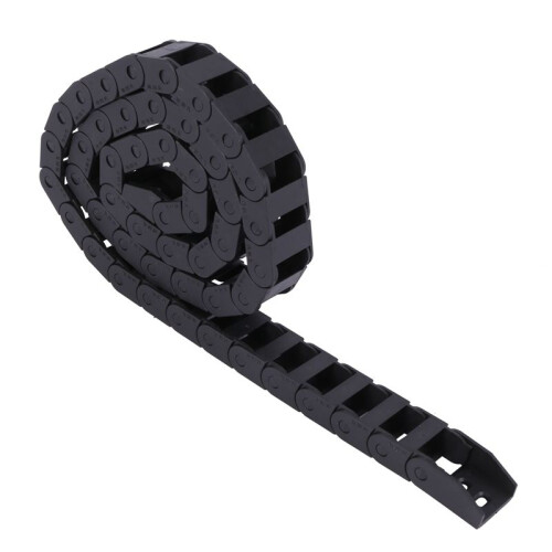 8pcs 10 X 20mm 1M Open  Both Side Plastic Towline Cable Drag Chain 2