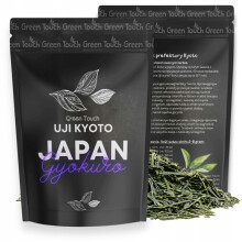 Japansk grøn te GYOKURO KYOTO UJI 80 g - skygget med umami-smag