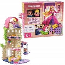 Marioinex Mini Wafers PRINSESSE fantasytårn, Prinsesse, 148 stk., 2 figner