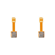 2X Cavo di Estensione per Scheda Esterna CPE, Piccolo Router WiFi Portatile, Conversione Scheda , Slot per Scheda Flip, FPC Integrato, 5 cm