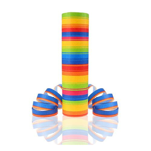 Regnbuestriber streamer 18p/4m