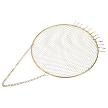 Draagbaar Oorringhouder Ronde Goud Ijzeren Sieraden Organizer