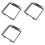 3X PC Power Button Cover Power Button  Cover Dustproof Safety Power Button  Cover 1