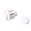 20 Pcs Arcade Buttons 24Mm Responsive Arcade Buttons for Gaming Enthusiasts White 3