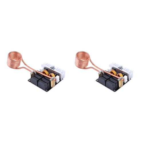 2X 1000W 20A 53V ZVS Low Voltage Induction Heating Board Module Flyback Driver Heater DIY