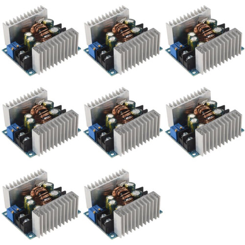 8X 300W 20A - Adjustable Step Down Buck Converter Module Constant Current Voltage Regulator Power Supply Driver