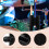 1Set Multifunctionele Drumstick Houder Zwart Drum Kit 3