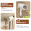 1Blow Dryer Rack Muurhouder Wit Rustvrij En Elegant Ontwerp 4
