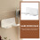 1Blow Dryer Rack Muurhouder Wit Rustvrij En Elegant Ontwerp 9