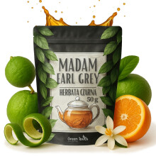 SORT TE MADAM GREY 50 G LØS TE EARL GREY MED BERGAMOT