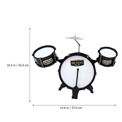 1Set Muzikale Kinderdinsdag Speelset Plastic Drumstel 1