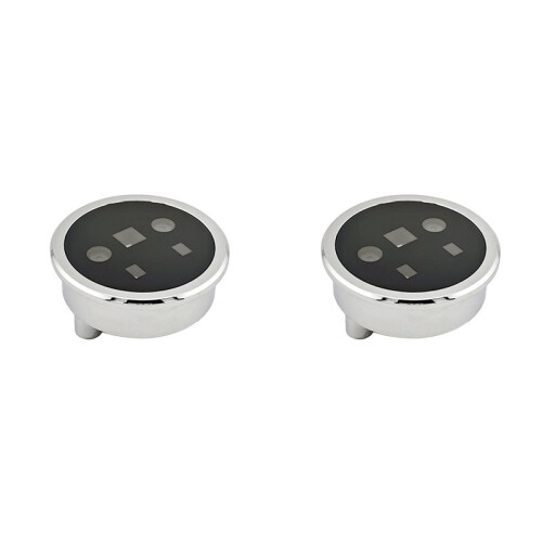 2X Módulo de Reconhecimento de Veias Faciais e Palmares com Lente Dupla FP002, Design Circular, com Sensor Infravermelho.