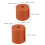 1Set 3D Printer Silicone Leveling Kolom, Duurzame Schokbuffer 2