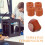 1Set 3D Printer Silicone Leveling Kolom, Duurzame Schokbuffer 5