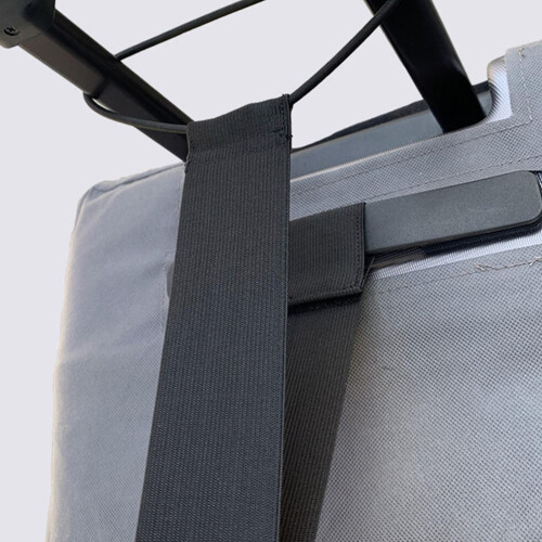Elastische Bindriem Bagage Handenvrij Meenemen 2