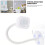 1Automatische Waterfontein Sensor Kat En Hond ABS Wit 6