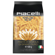 Piacelli Fusillini Semolina Pasta 500 g