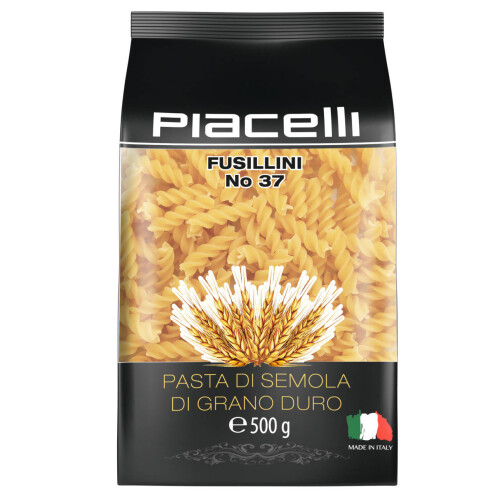 Piacelli Fusillini Semolina Pasta 500 g