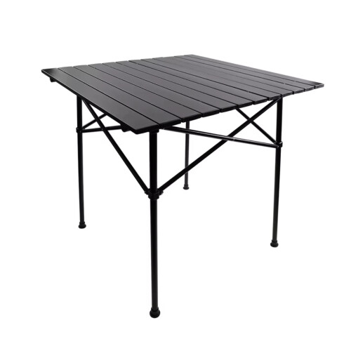 OFFLANDER foldbart aluminium campingbord 70 x 70 CM
