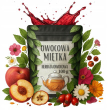 Frugtte Frukt Mynte 100 g Smag af sommer Mynte Rose Kalendula