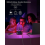 Nachtlicht mit Bluetooth-Lautsprecher, Wecker mit Bluetooth-Bettlampe, dimmbar 3