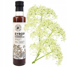 Sirup fra hyldblomster ekstrakt 43% fra hyldblomst 250 ml naturlig