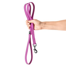 Skridsikker snor PINK - 3m, 76MM - hund 10-25kg