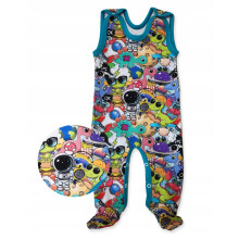 ROOMMASSES 68 baby pyjamassæt uden pyjamas FARVERIGT