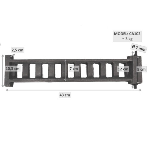 CA102 - 10 x 43