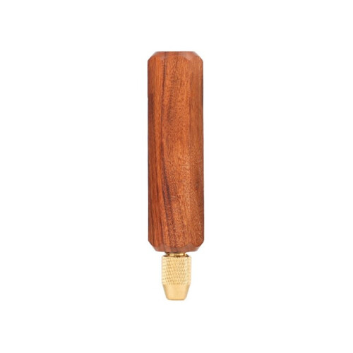 3X Solid Wooden Handle Acid Branch Wood Handle Titanium Plated Diamond File Small File Handle Woodworking Special Tools 1