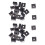40 x 8 Pin 2.54mm Pitch IC Sockets Solder Type Adaptor 1