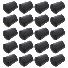 40St Duurzame Rubber Stoelpootbeschermers Voor Thuis En Kantoor