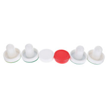 2Sets Kleurige Plastic Air Hockey Pushers En Pucks Voor Spelgebruik