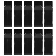 10St Verstelbare Outdoor Webbing Fixing Buckles in Zwart