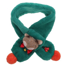 1St Groene Kinder Sjaal Met Vosjes En Winters Buitenplezier