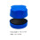 1Blauwe Aquarium Mini Magnetische Borstel Schoon 2