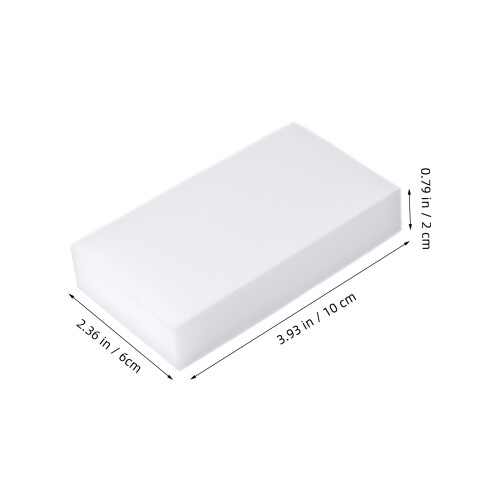 8St Vilten Spons Pads Voor Handmatige DIY Projecten Wit 1