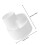 1Draaibare white Plastic Pennenhouder 2