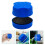 1Blauwe Aquarium Mini Magnetische Borstel Schoon 8