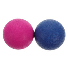 2St Elastische Massage- En Yoga Ballen Voor Fitness En Spierherstel